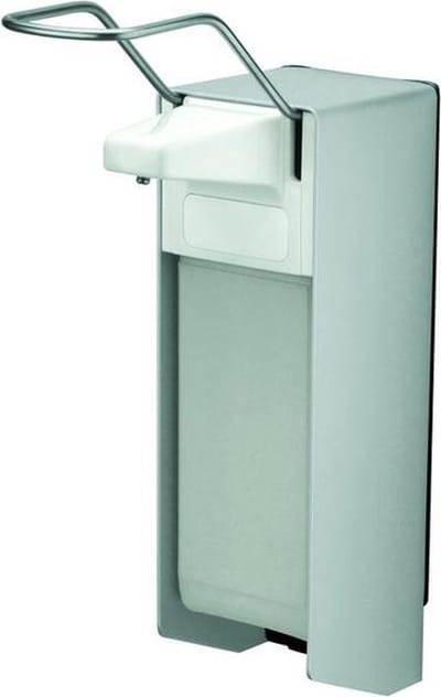 MediQo-line Zeep- & desinfectiemiddeldispenser 1000ml LB aluminium