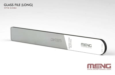 Meng Model Vijlenset - MTS048A Glass File (Long) Gereedschap