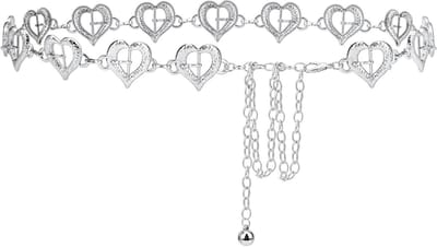 Plus Size Gouden Kettingriem voor Dames, Verstelbare Lange Tailleketting, Ideaal voor Mode en Accessoires, 47 Inch Lang