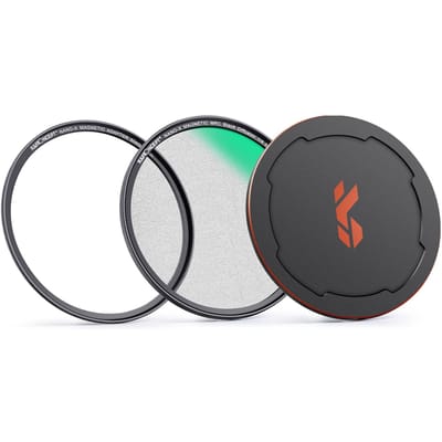 Filtre de diffusion à mise au point douce K&F CONCEPT NANO-X-1/4 avec film vert FMC étanche à la poussière 58mm noir