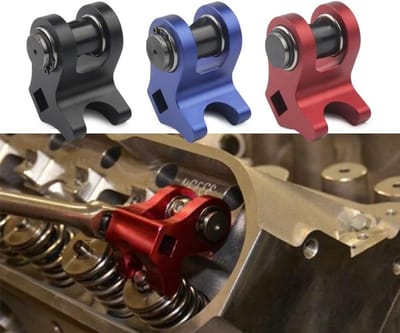 Klepveer Compressor - Installatie Tool - Motor Reparatie - Eenvoudige Installatie - 8 x 8 x 6 cm - Rood