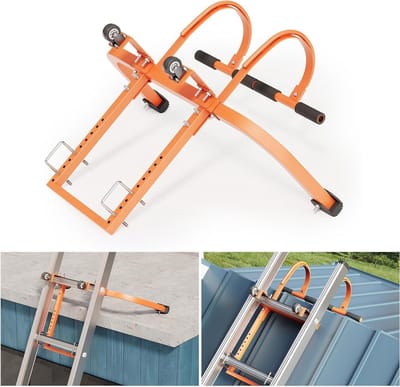 Ladderstabilisator - Daknokverlenger - Veilige Toegang Dak - Horizontaal Verticaal - 6.36 kg - Oranje