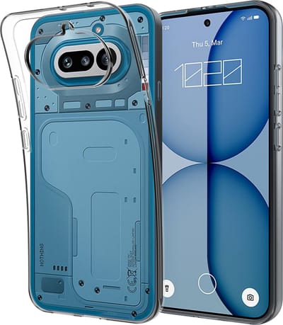 Cazy hoesje geschikt voor Nothing Phone (4a) Hoesje Siliconen - Flexibele Case - Transparant