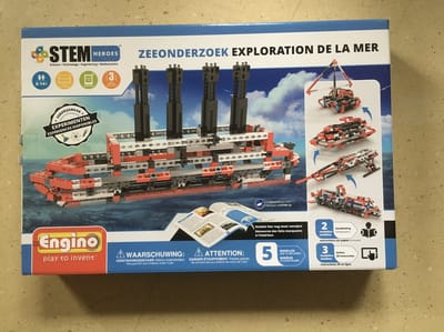 Zeeonderzoek - bouwdoos 5 modellen