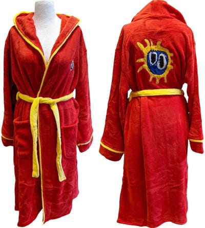 Primal Scream - Screamadelica Badjas - S/M - Rood