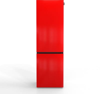 NUNKI LARGECOMBI-ARED / Combi Bottom Koelkast, E klasse, 269l, Hod Rod Red, Gloss (ALL sides)