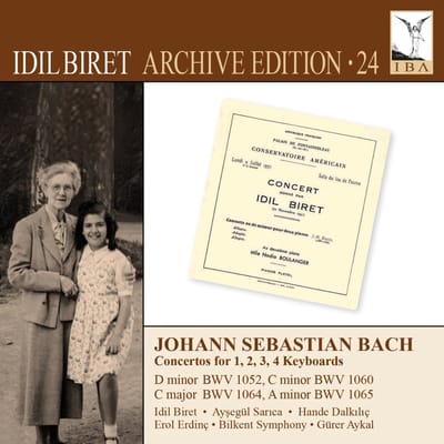 Idil Biret, Aysegul Sarica, Hande Dalkilic, Bilkent Symphony Orchestra, Gurer Aykal, Erol Erdinc - J.S. Bach: Concertos For 1, 2, 3, 4 Keyboards | Idil Biret Archive Edition, Vol. 24 (CD)