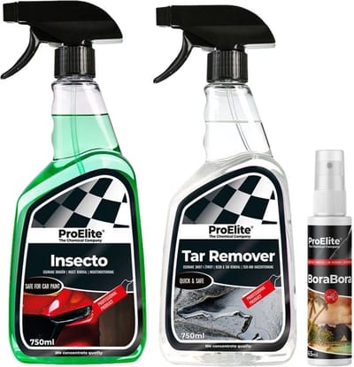 Pro elite | Pakket hars, teer en insecten verwijderaar met gratis geurtje | Hoge kwaliteit | Bug remover | Eenvoudig te gebruiken | Exterior en Interieur clean | Auto wassen | Reinigen auto | Cleaning | Auto wassen | Car cleaning