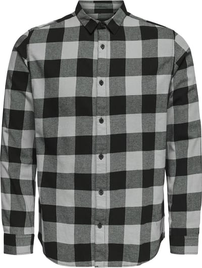 Only & Sons Overhemd Onsgudmund Ls Checked Shirt Noos 22007112 Griffin Mannen Maat - M