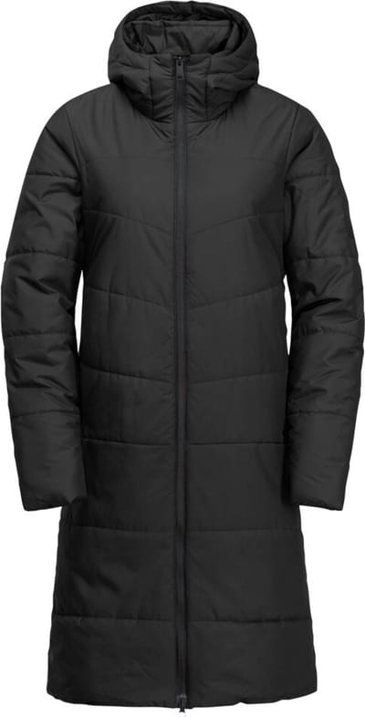 Jack Wolfskin Deutzer Coat Women - Winterjas - Pufjas - Dames - Grijs - Maat M