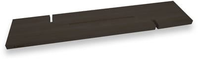 Badplank eiken zwart recht luxe 70 x 20 cm - 25 mm - Badplank - Bad plank - Badplanken - Badplank voor in bad - Badplank eiken - Badplank hout