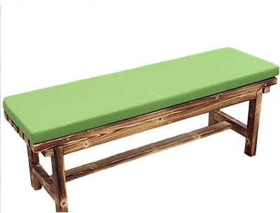 Tuinbankkussen - Terraskussen Bank - Zitcomfort Verhogend - Waterafstotend Materiaal - 240 x 45 cm - Groen