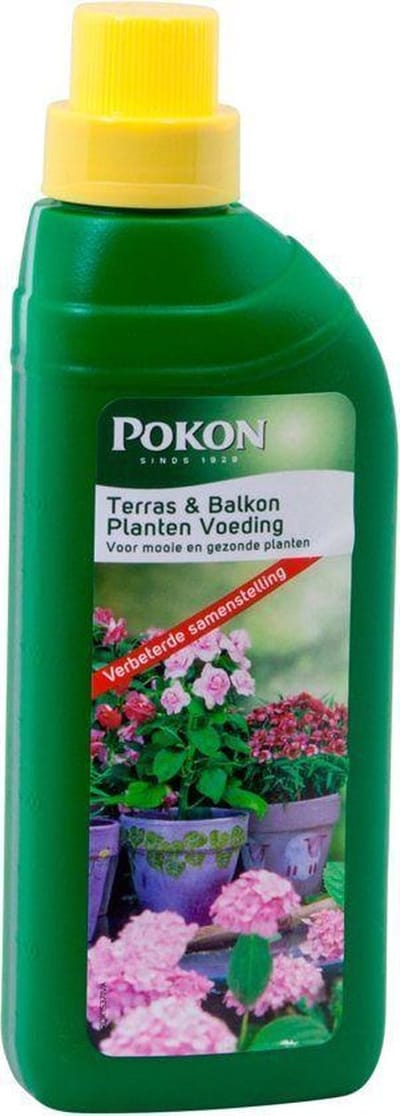 POKON TERRAS & BALKON PLANTEN VOEDING 2 KEER 1 LITER