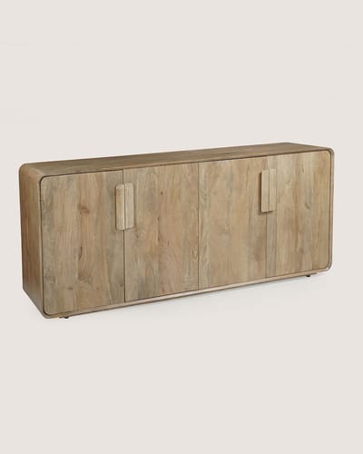 Dressoir 200 cm Mangohout – 4 Deuren – Modern Design