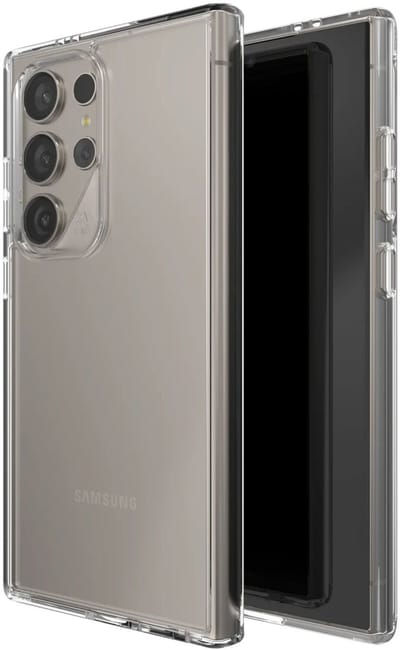ZAGG Crystal Palace Hoesje Geschikt voor Samsung S24 Ultra 4M Drop Proof Transparant