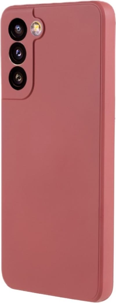 Coverup Hoesje - Geschikt voor Samsung Galaxy S21 Hoesje - Coverup Colour TPU Back Cover - Indian Red