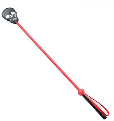 Smart Moves - Skull Rijzweepje - 150 cm - Rood