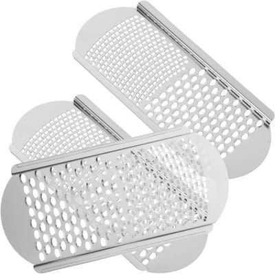 Voetvijlen Set - Eeltverwijderaar Huidverzorging - Voeten Verzorgen - Roestvrij Staal - 3 Stuks - Zilver