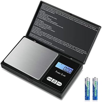 Weegschaal 500 g/001 g - Precisieweegschaal voor keuken en thee