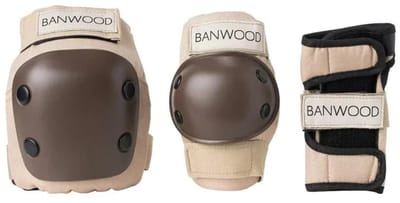 Banwood - Protective Gear - kniebeschermer - polsbeschermers - elleboogbeschermer - skaten - valbescherming set