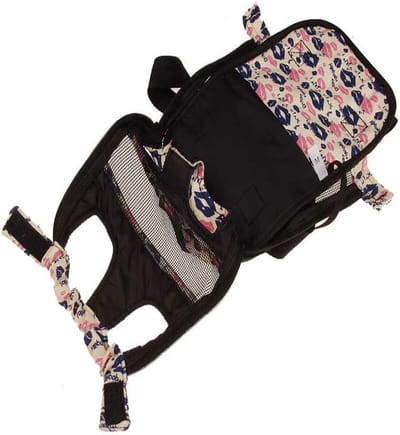 Honden Borst Rugzak - Dieren Tas - Buiten Activiteiten - Veiligheidsband Binnenin - Maat M - Leger Camouflage