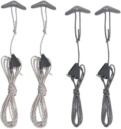 Sea to Summit Ground Control Guy Cords, set van 4 stuks, grijs, one size
