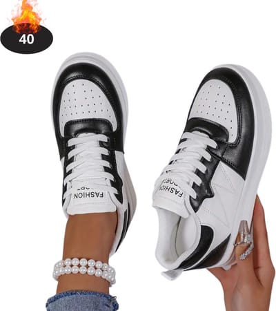 Livano Schoenen Dames - Sneakers - Comfortabel - Sportief - Casual - Volwassen - Zwart - Maat 40