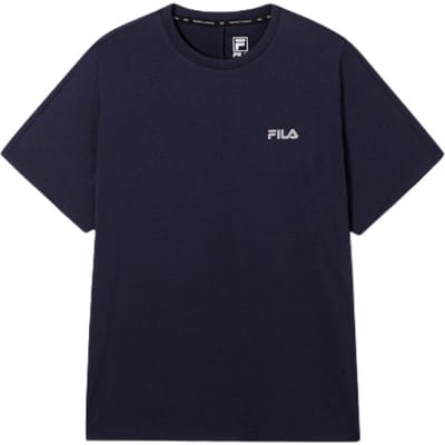 FILA T-shirt met ronde hals Sportief Casual Ademend Sneldrogend T-shirt met korte mouwen Unisex T-shirt FS252RS02U001-DNA L