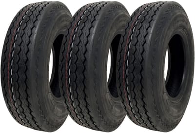 4.80/4.00-8 Wanda-aanhangwagenband, 6-laags, voor hoge snelheden, met E-keur, goedgekeurd voor de openbare weg (set van 3)