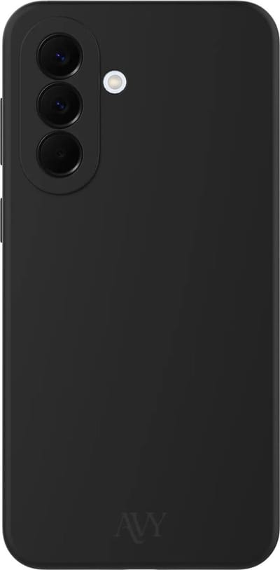 AVY Hoesje geschikt voor Samsung Galaxy A57 | Compatibel met MagSafe | Back Cover | Liquid Silicone | Comfortabel in de Hand | Zwart