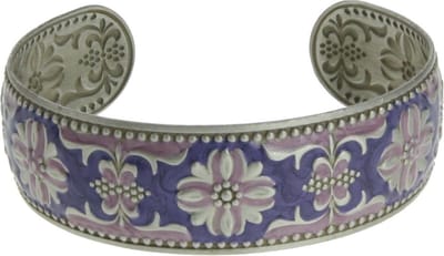 Behave - Open bangle met vintage bloemetjes patroon