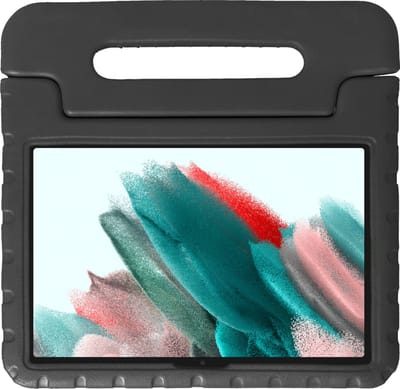 Hoesje - Geschikt voor Samsung Galaxy Tab A8 - Kinderhoes Shockproof Bumper - Kidsproof Case - Tablet Hoes - Kinder Hoes Cover - Zwart
