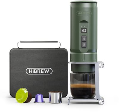 Draagbare Elektrische Espressomachine - Draagbare Espresso machine voor onderweg - 100 ml - Mini Reis Espressomachine - Mini Koffiemachine – Oplaadbaar 7500mAh – Voor Camping, Auto & Reizen
