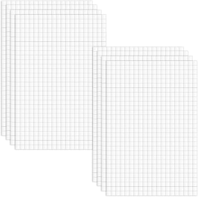 Dailygoods- Kleefpads 4800 Stuks - Dubbelzijdige Schuimstof - Voorgesneden Vierkanten - Voor Scrapbook/Knutselen - Wit - 3D-Design - Plakpunt