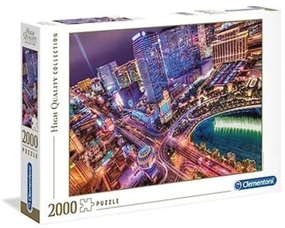 Puzzel Las Vegas 2000 Stukken - Meer Kleur en Creativiteit voor het Hele Gezin