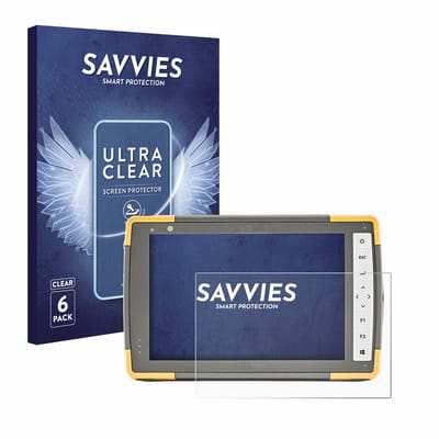 Savvies - Screenprotector voor Topcon FC-6000 - Folie Beschermfolie transparant 6 Stuks
