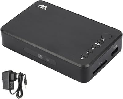 Videospeler HD - Mediaspeler - Films Kijken - 1080p Resolutie - Compact Formaat - Zwart