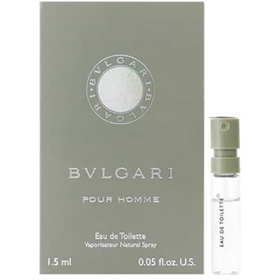 BVLGARI 1,5m L Parfum Sample Collectie Joyful Rose Geur/Darjeeling Thee/Stad Bos/Vallei Regen/Koude Gletsjer Darjeeling Tea Eau de Toilette 1.5ml
