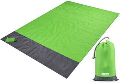 Repus - Picknickmat - Strandmat - Waterdicht - Groen XL - Opvouwbaar - 200 x 210