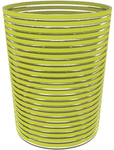 ZaK!Designs Swirl IJsemmer - Diameter 15 cm - Hoogte 20 cm. - Groen