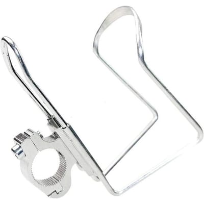 Fietsbidonhouder Beugel Mountainbike Stuur Bidonhouder Fietsaccessoires Aluminiumlegering Fietsbidonhouder zilver