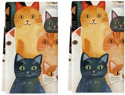 Keukendoeken - 2 stuks - 40*60 cm - Vaatdoeken - Geschikt voor koken, bakken en afwassen - Keukenhanddoek - Zeer absorberend - Kan gebruikt worden als hittebestendige onderlegger of voor het bakken van koekjes - Vaatdoek - Schoonmaakdoek