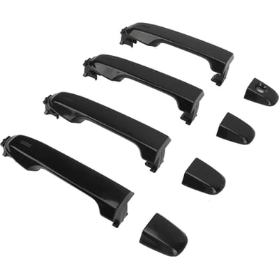 Buitendeurklinkset 6921106090 Voor Achter Links Rechts Buitendeurklink Vervanging voor black