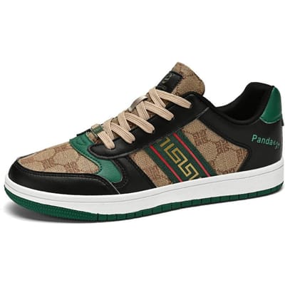 Nieuwe Designer Herenschoenen Mode Ademende Platte Schoenen voor Heren Dames Outdoor Sneakers Trend Board Schoenen Veterschoenen Heren tennisschoen 45 black