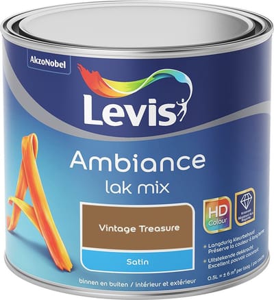Levis - Ambiance Lak Satin Mix - Vintage Treasure - Mengverf - 0,5 L