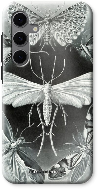 Case Company® - Hoesje geschikt voor Samsung Galaxy S24 FE hoesje - Haeckel Tineida - Tough Case - Maximale Bescherming alle Kanten en Schermrand
