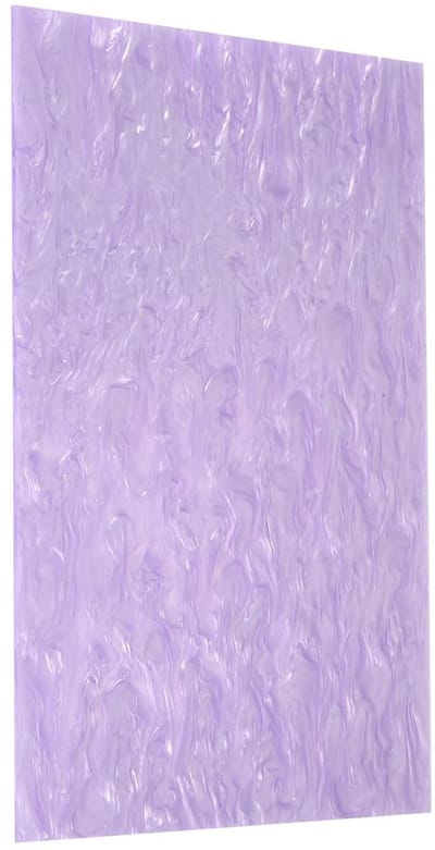 Ronte - Acrylplaat voor Doe-het-zelf Kunsthandwerk 12" x 8" - Parelmoer Paars - Lasergravure Snijden