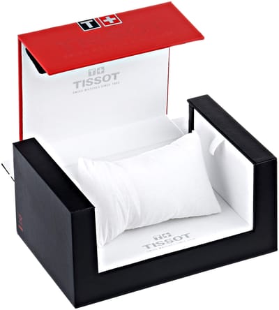 Montre TISSOT Carson Premium pour Femme avec Bracelet en Cuir (Importé officiellement) T1222101603300, Cadran argenté