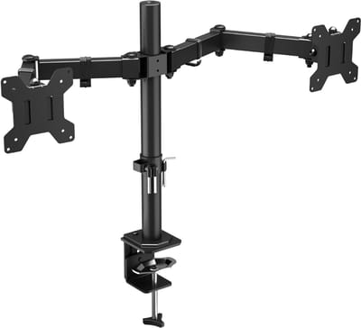 DnA® Monitor Arm 2 Schermen - Monitor - Monitor Arm - Zwart - 86cm x 86cm x 43cm
