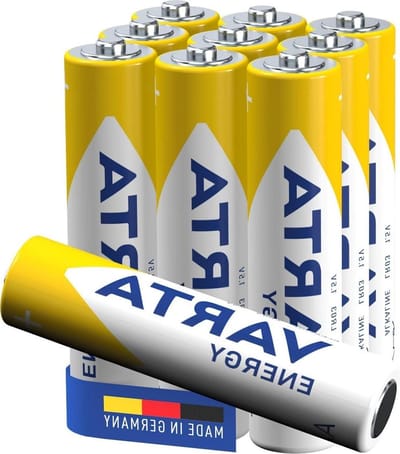 Alkaline AAA Batterijen - Wegwerpbatterijen LR03 - Apparaten Voeden - Hoge Capaciteit 1200mAh - 10 stuks - Blauw